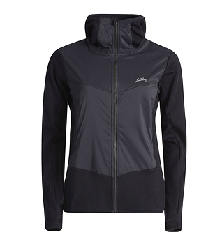 Dámská merino mikina Lundhags Padje Merino Block Hoodie W